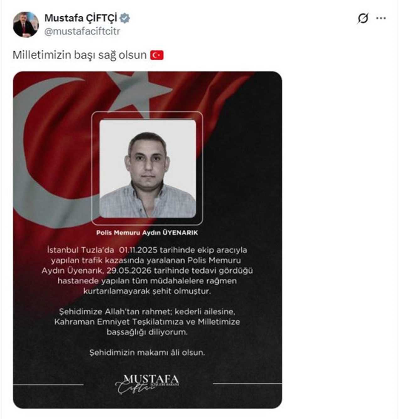 Emniyet Teskilatini Yasa Bogan Sehit Haberi 2