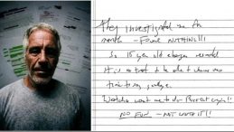 Epstein’in Hücresinden Çıkan Not ABD Gündemini Sarstı