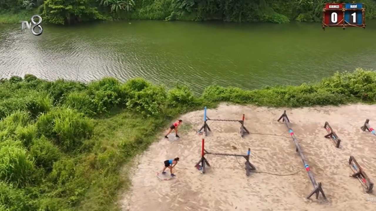 Mavi Takim Dokunulmazligi Aldi Kirmizi Takimda Sok Eleme 6