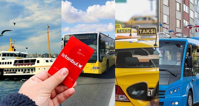 Otobüsten Taksiye, Vapurdan Marmaray’a Tüm Tarifeler Değişti