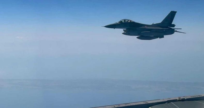 TSK’dan Güç Gösterisi! F-16’lar Kıbrıs Semalarında