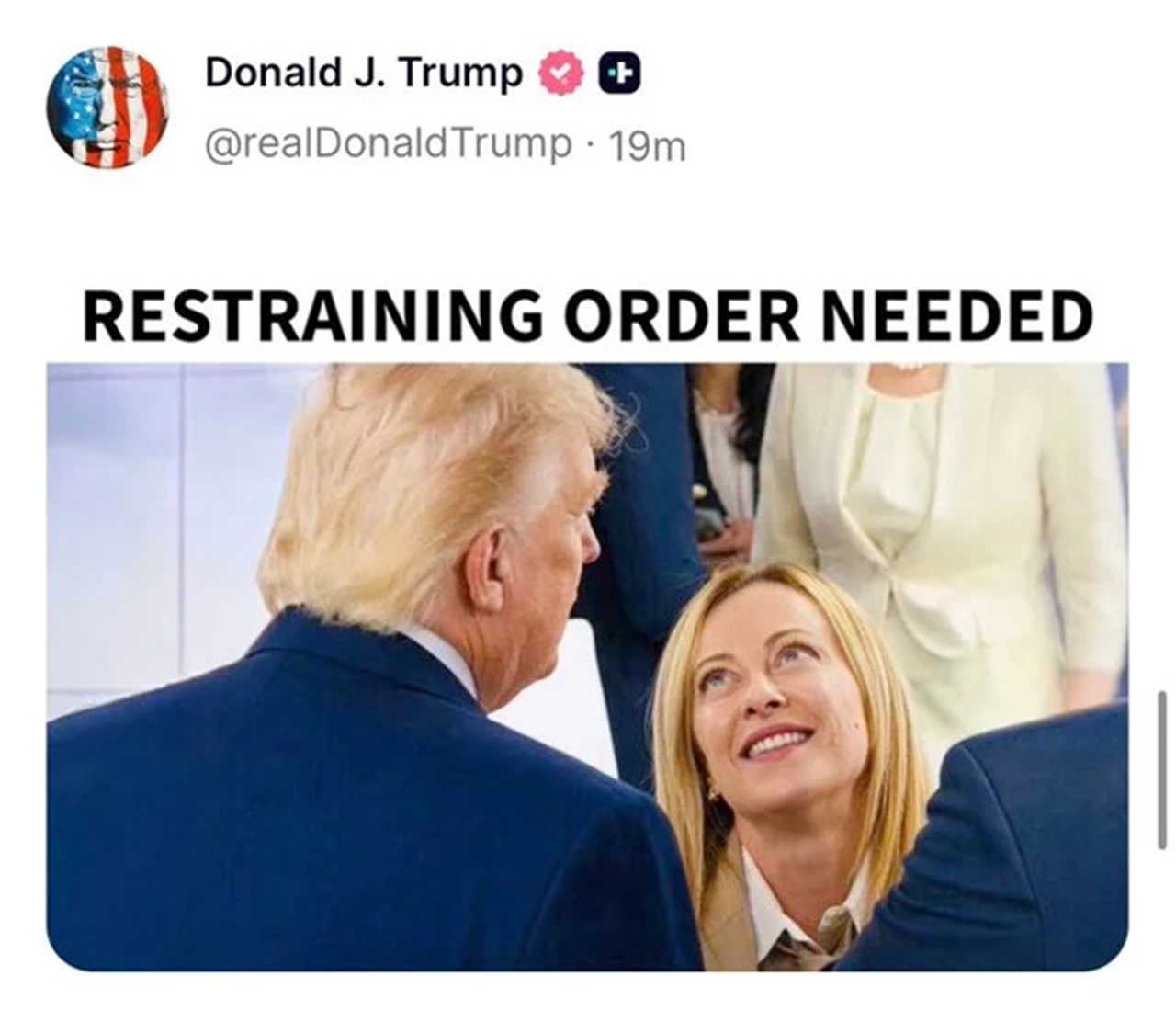Trump'tan Yeni Çıkış, Meloni'den Gecikmeyen Cevap 1 Trumptan Yeni Cikis Meloniden Gecikmeyen Cevap 2