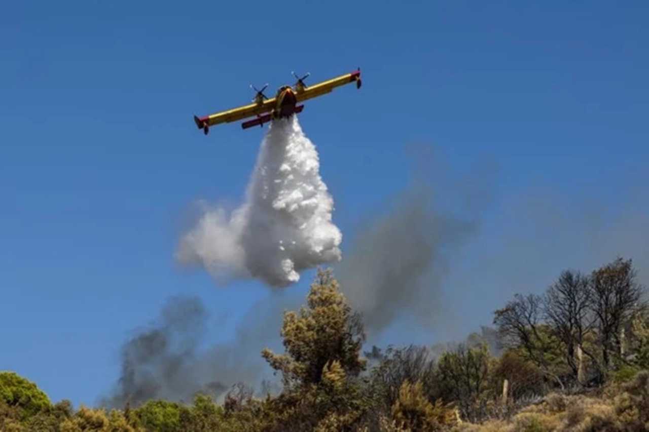 Yangın Görevinde Büyük Facia: İki Helikopter Çarpıştı 1 Yangin Gorevinde Buyuk Facia Iki Helikopter Carpisti 2