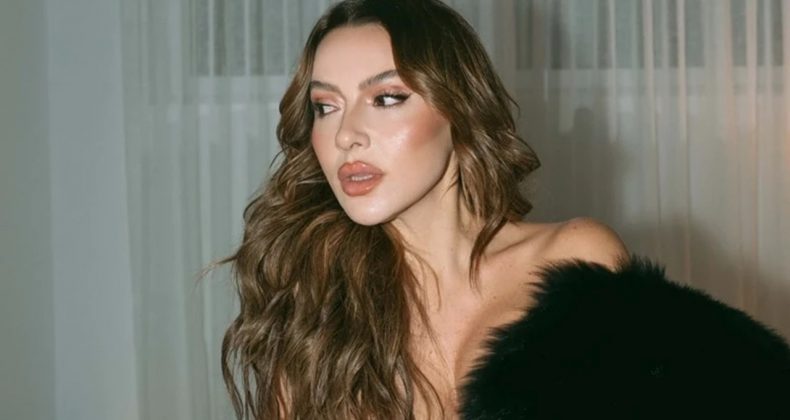 Hadise’nin Milano Stili Gündem Oldu! Baştan Aşağı Kırmızı