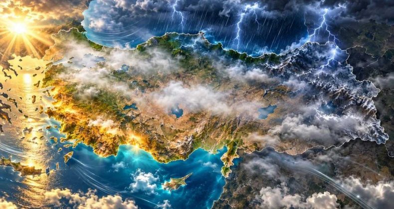 Hava Bir Anda Değişiyor! Meteoroloji 39 İli Uyardı